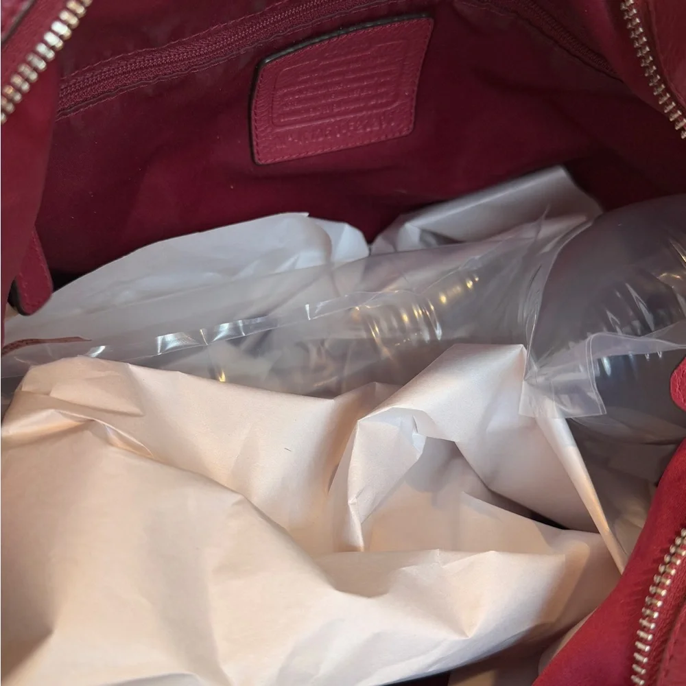 Coach‎ Park Pebble Leather 23293 Hobo Shoulder Bag